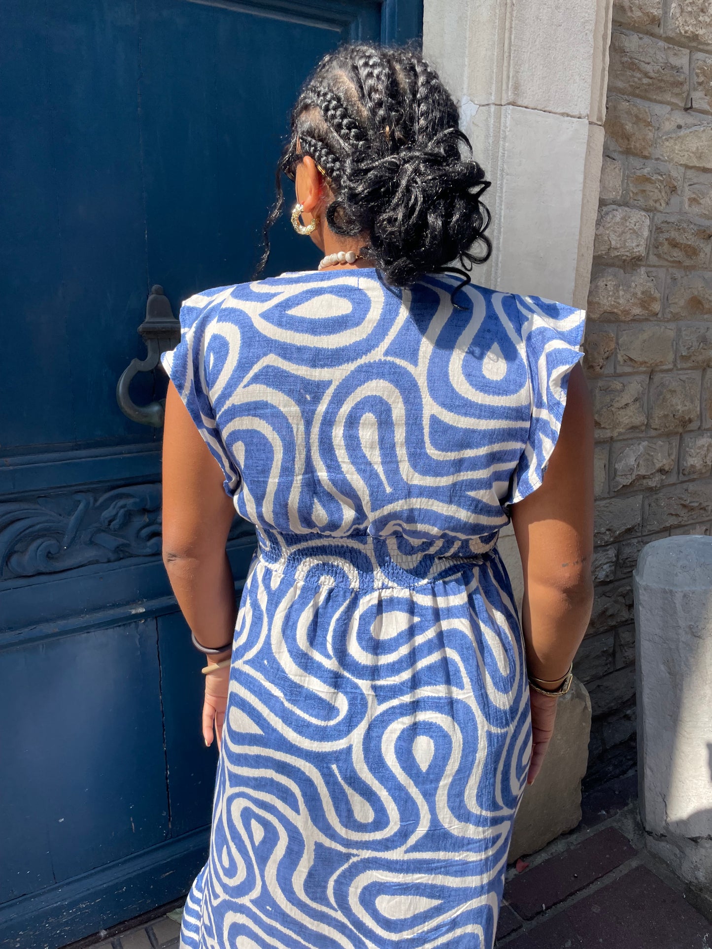 Robe Wave bleue