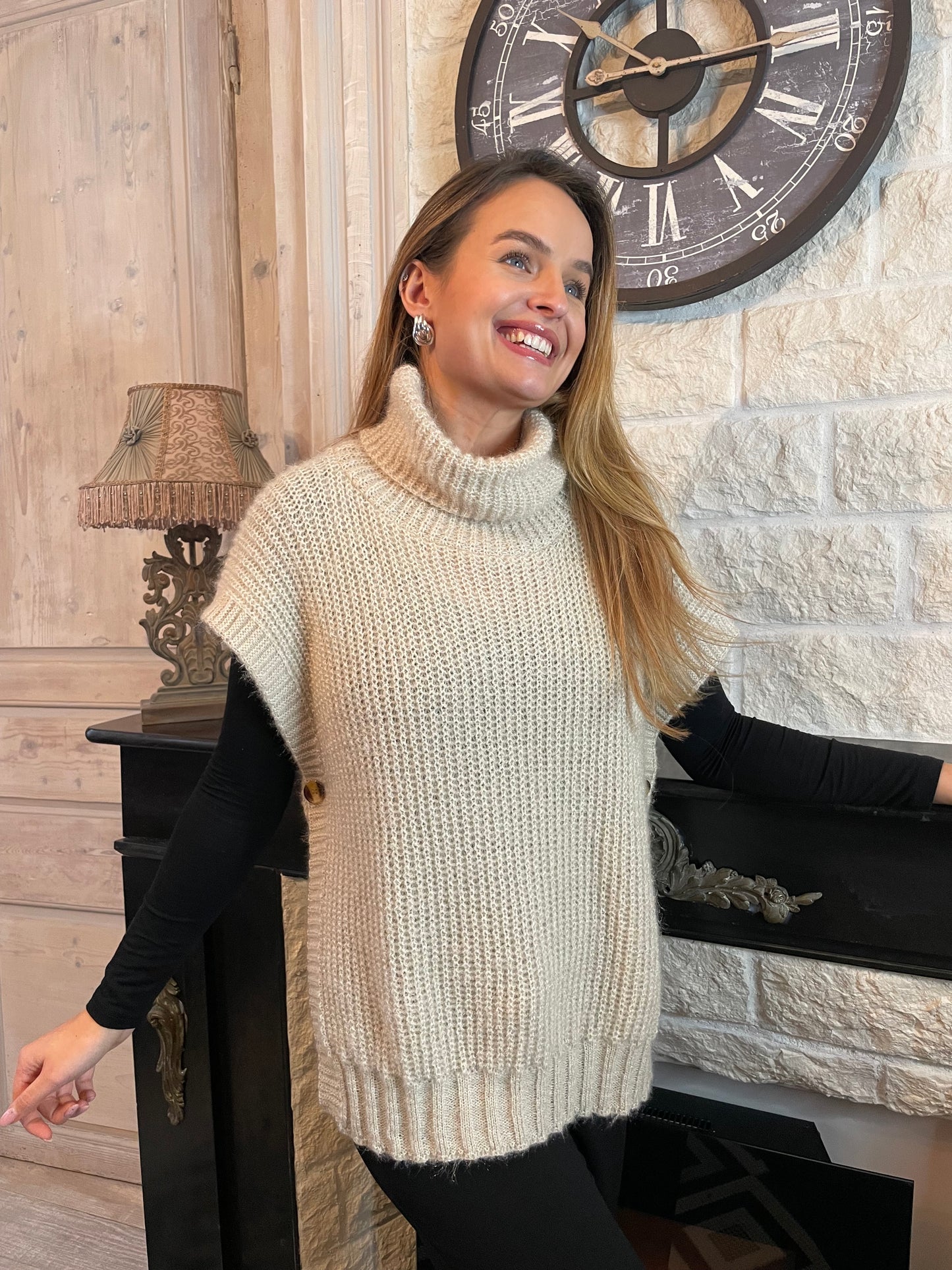 Pull Elena Beige