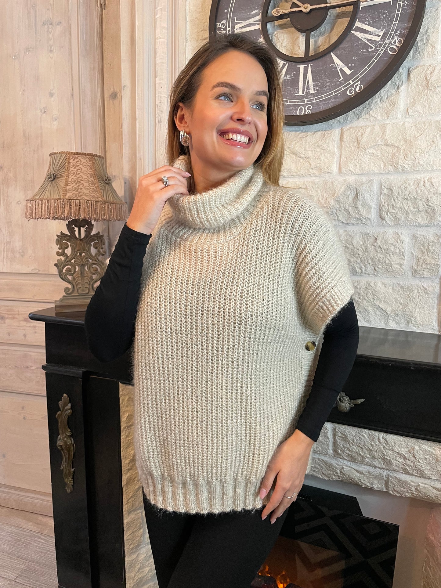 Pull Elena Beige