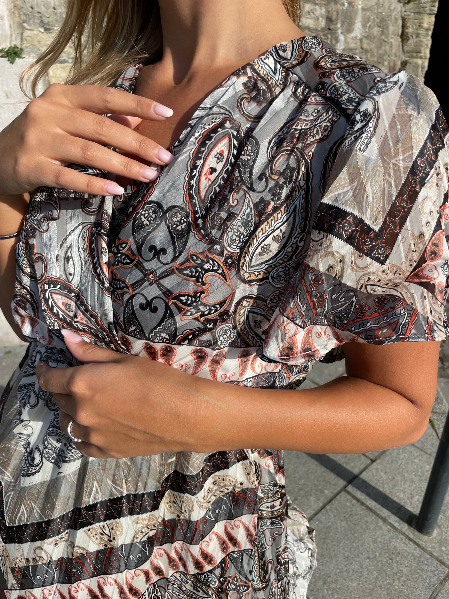 Robe Automne grise