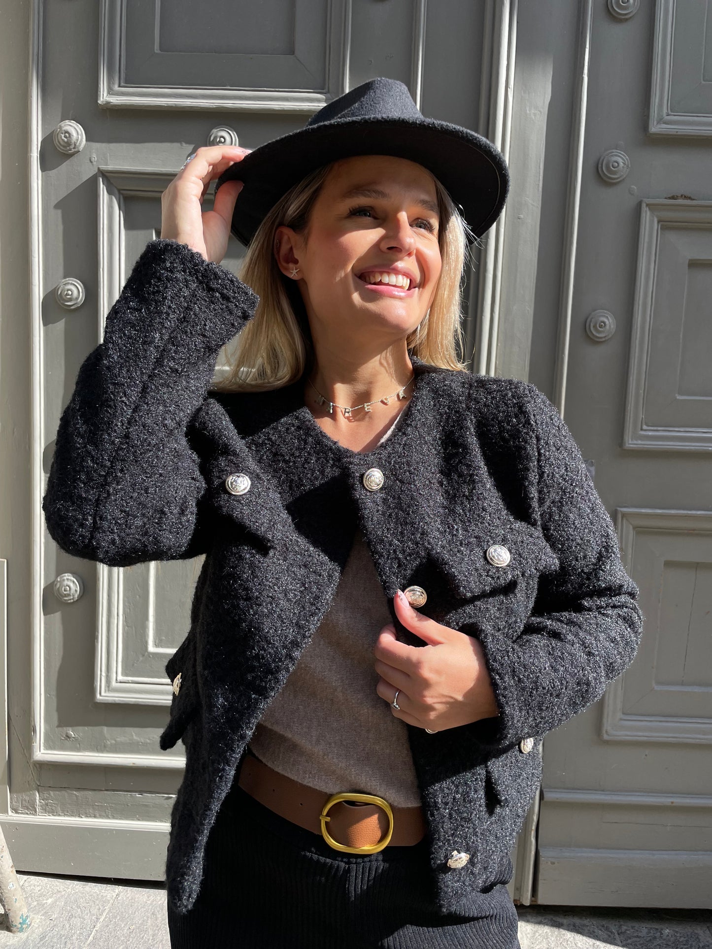 Veste Diana noire