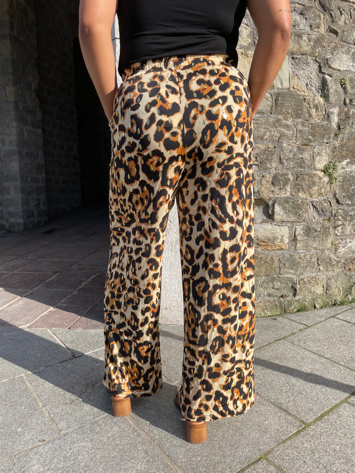 Pantalon Ruby doré