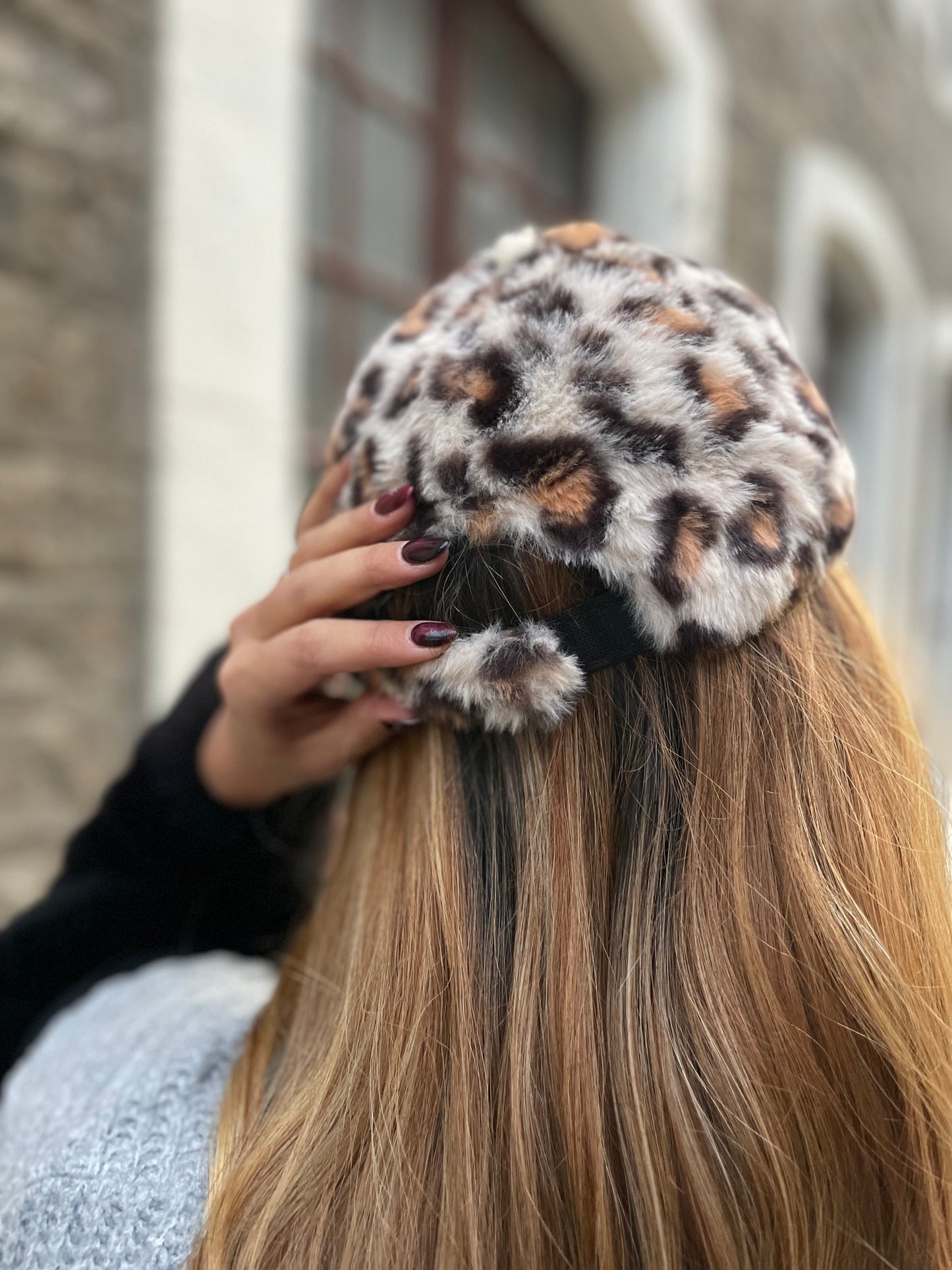 Casquette fauve
