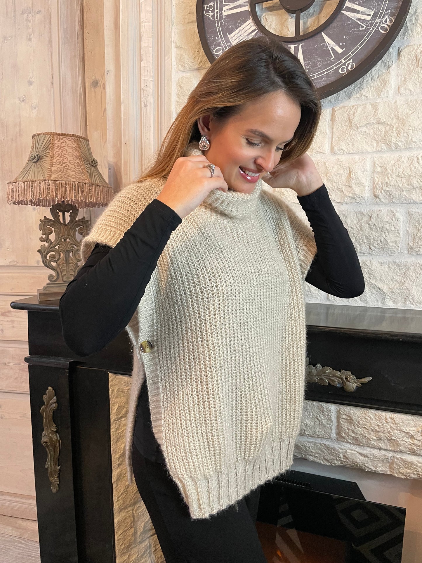 Pull Elena Beige
