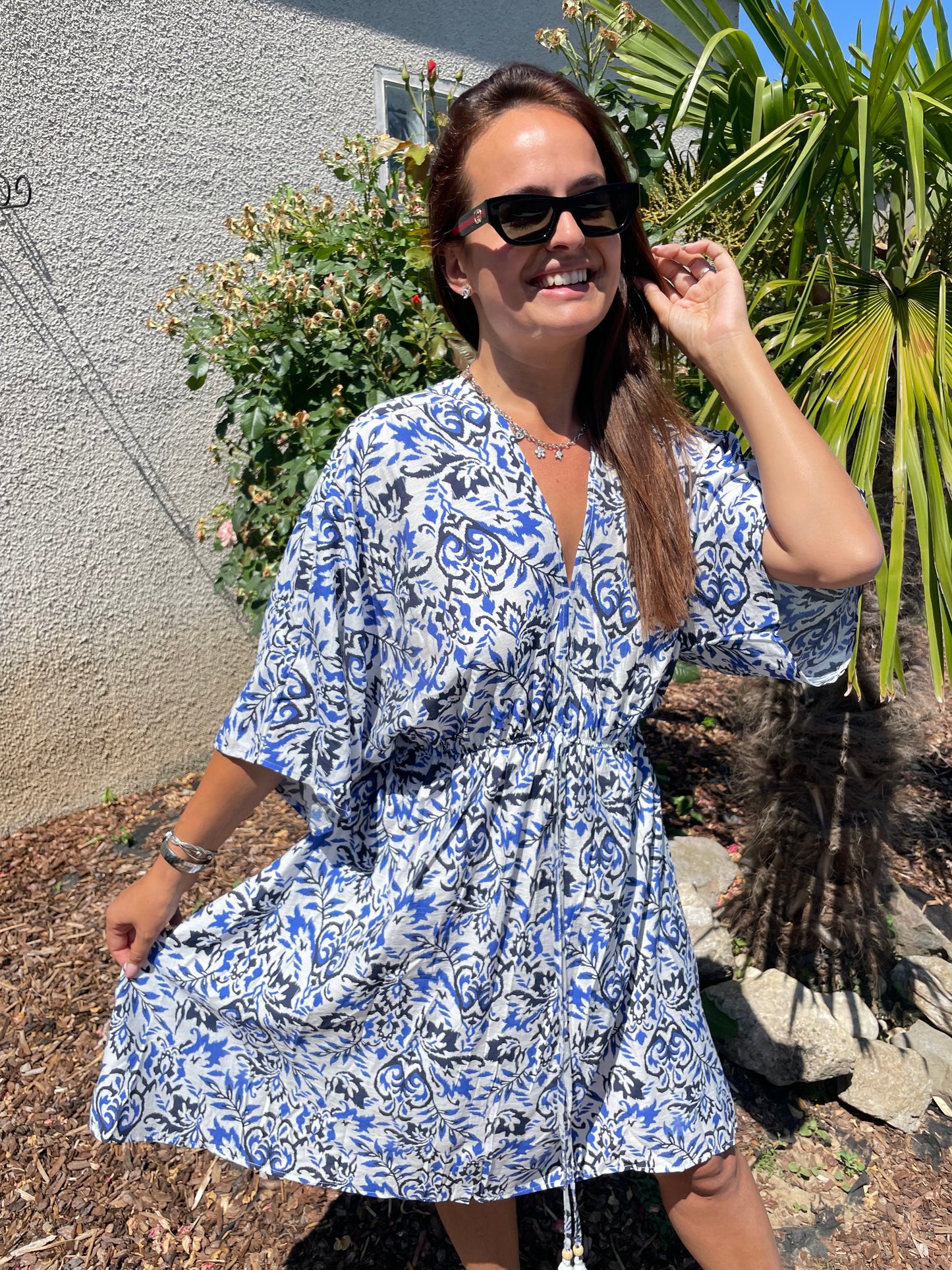 Robe Victoire bleue