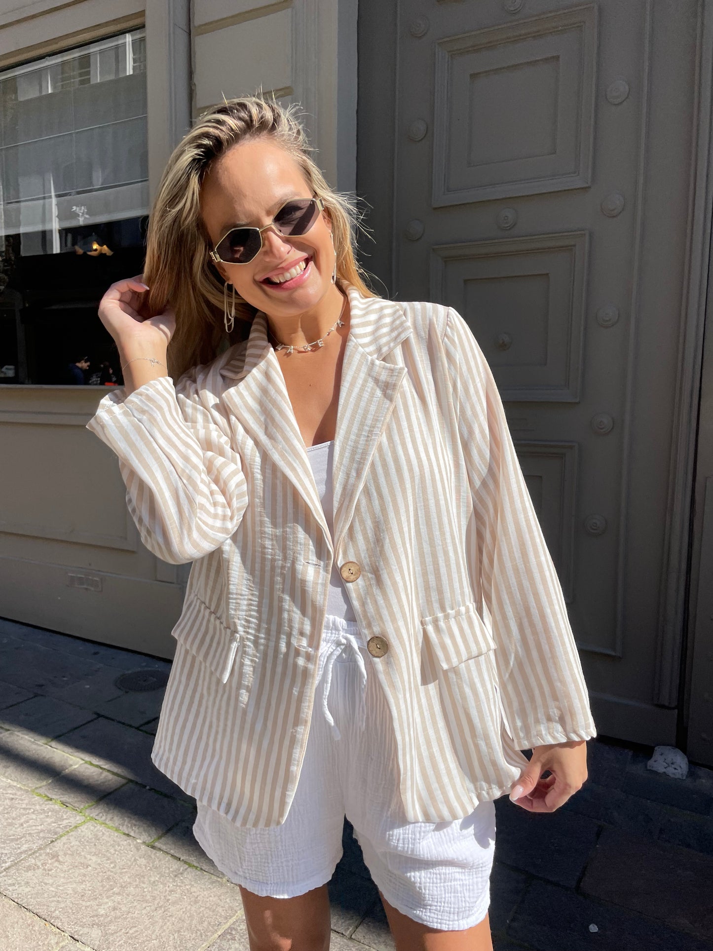 Veste Léa beige