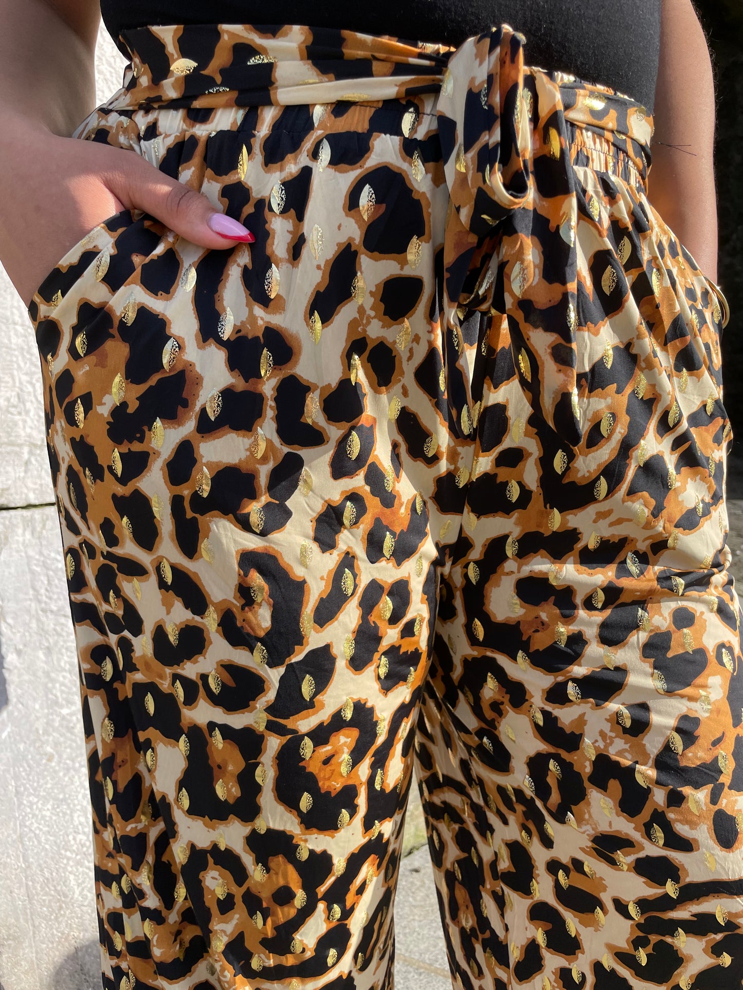 Pantalon Ruby doré