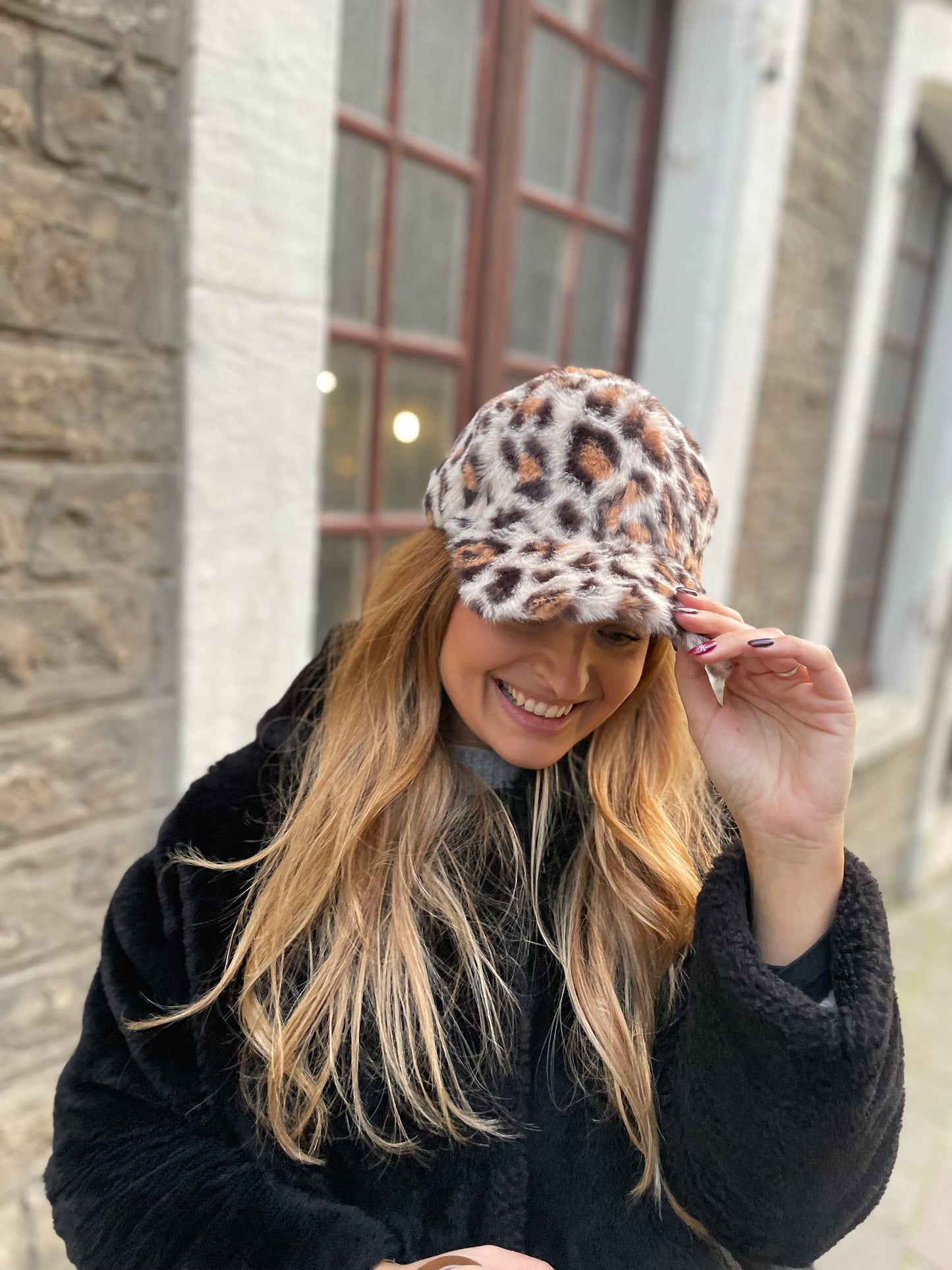 Casquette fauve