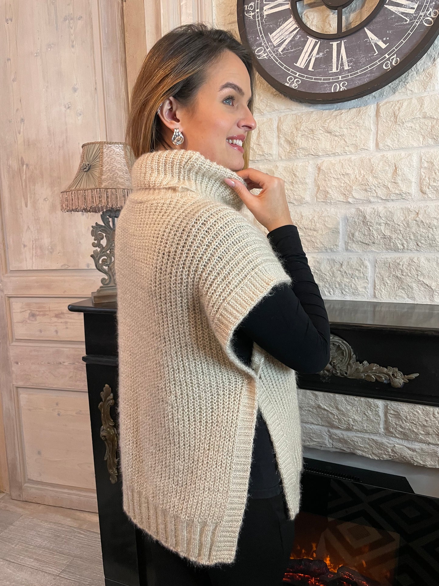 Pull Elena Beige