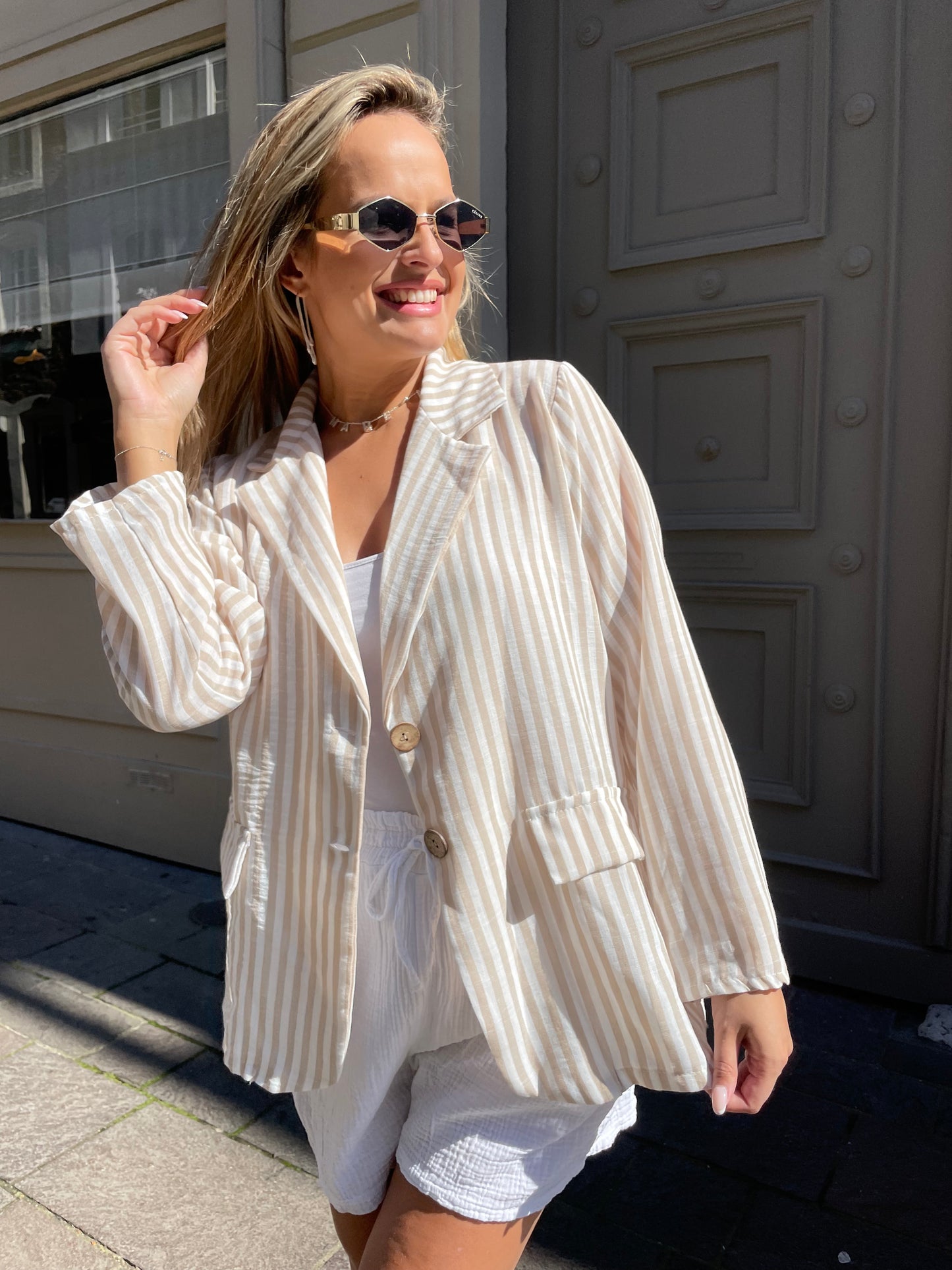 Veste Léa beige