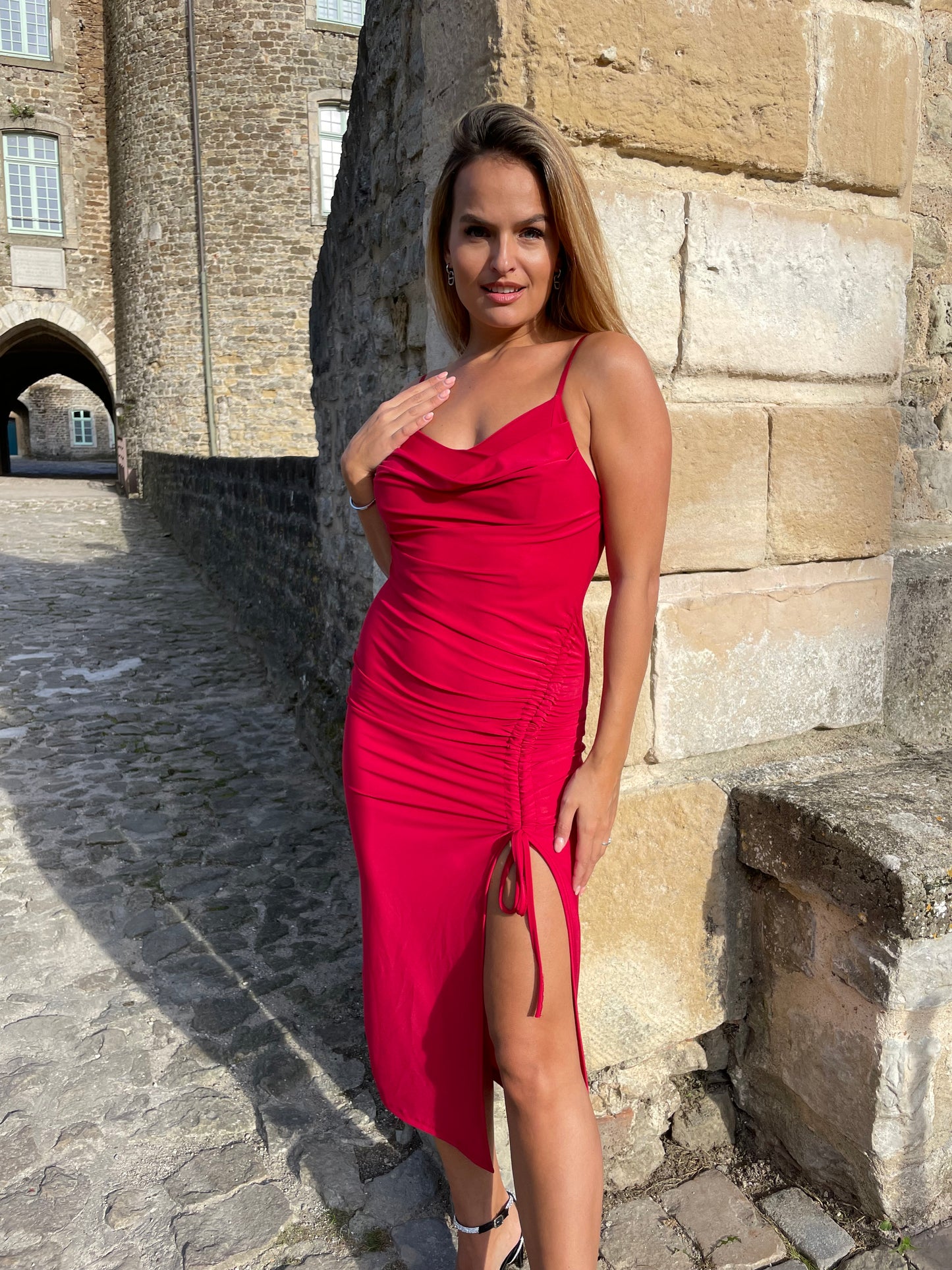 Robe Rym bordeaux