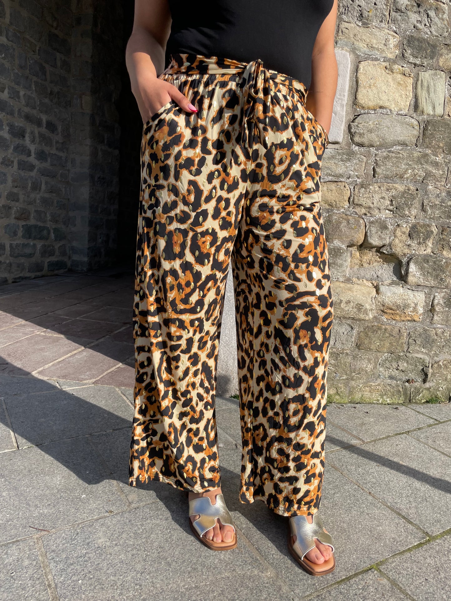 Pantalon Ruby doré