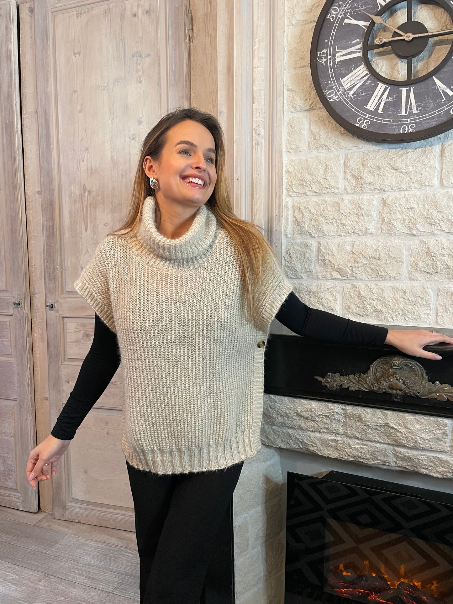 Pull Elena Beige