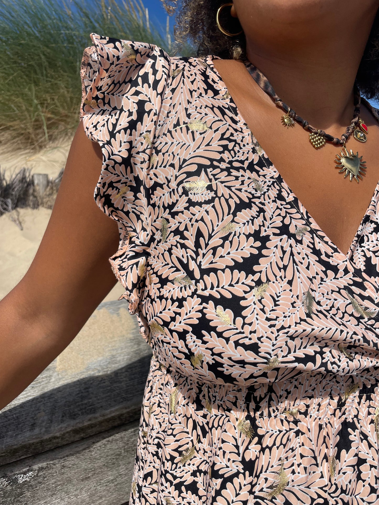 Robe Lou corail