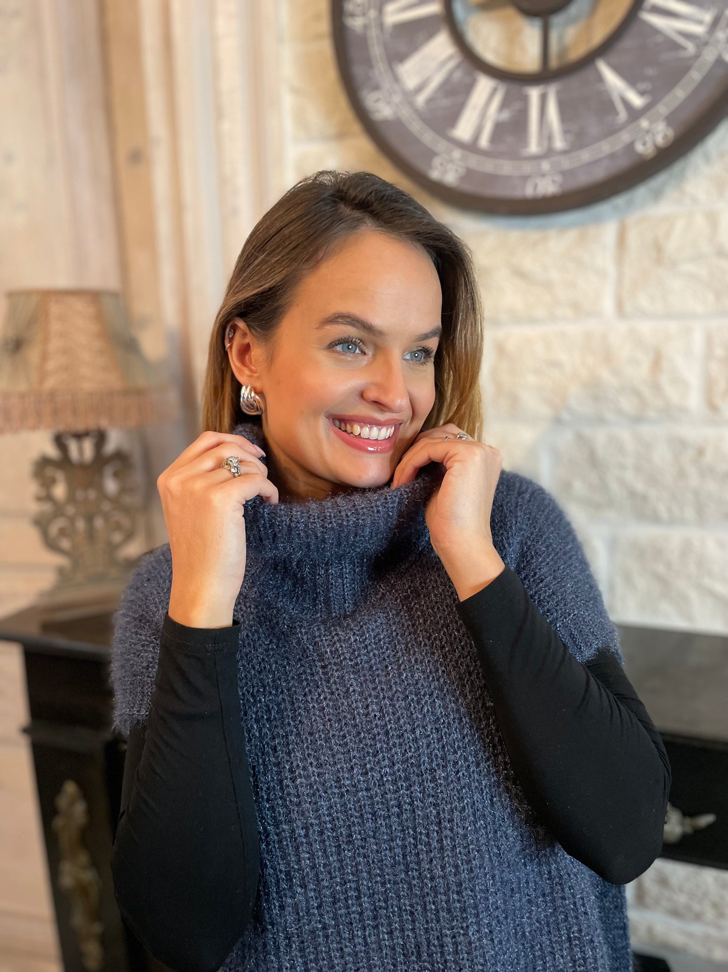Pull Elena Bleu