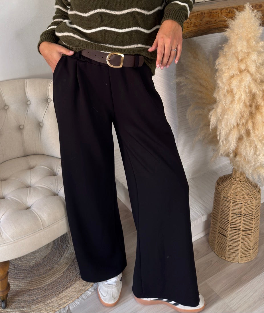 Pantalon comfy noir