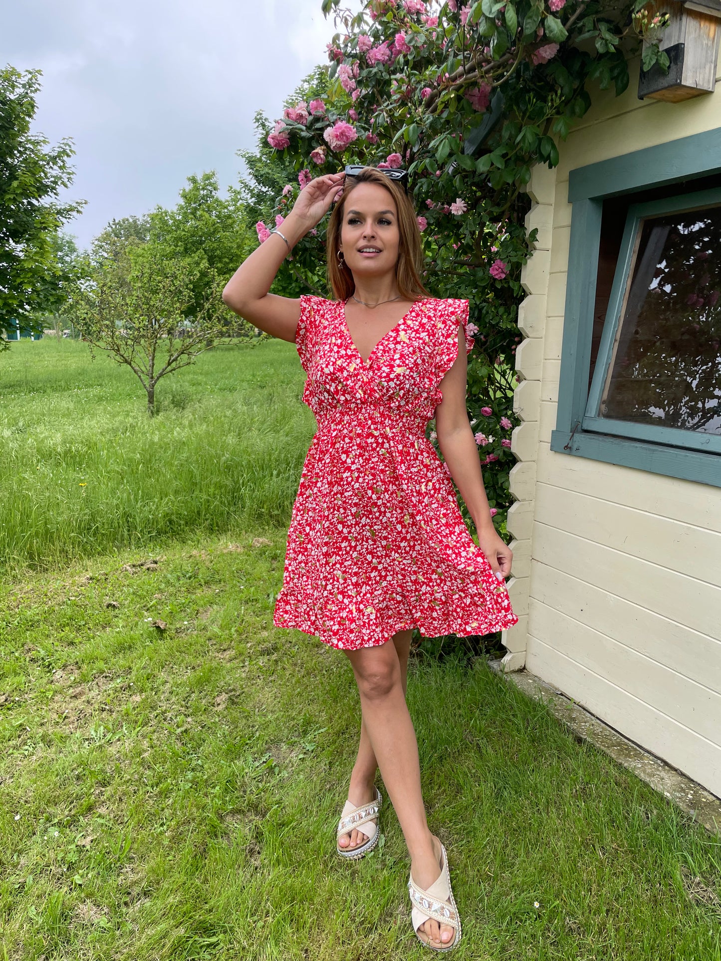 Robe Rosie rouge