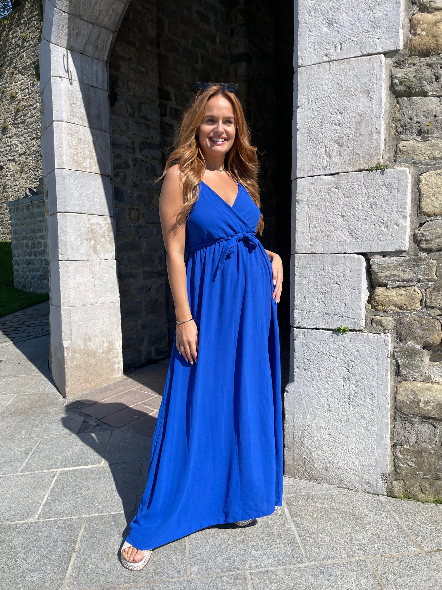 Robe Cannes bleue roi