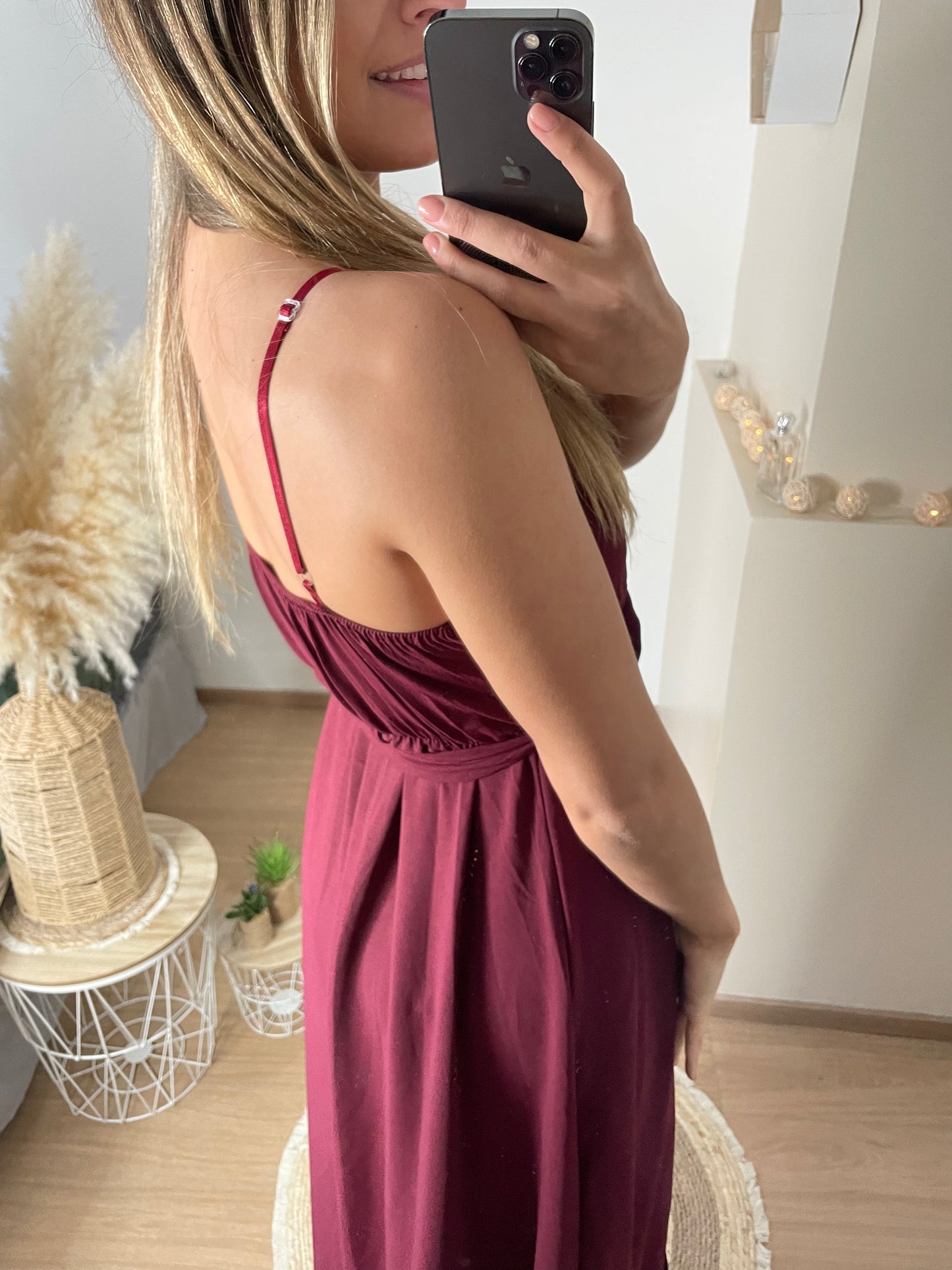 Robe Cannes bordeaux