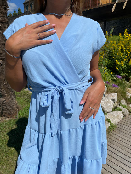 Robe Tiphaine bleu