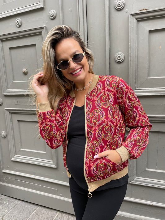 Gilet Riad rouge
