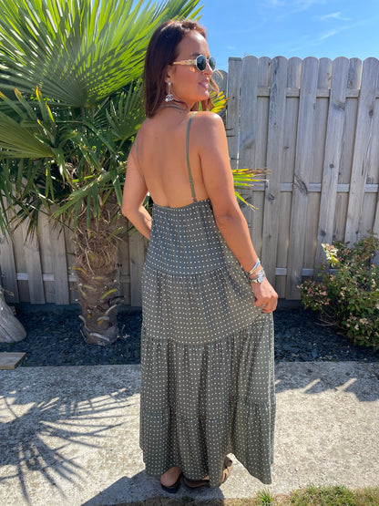 Robe Rafaëla kaki