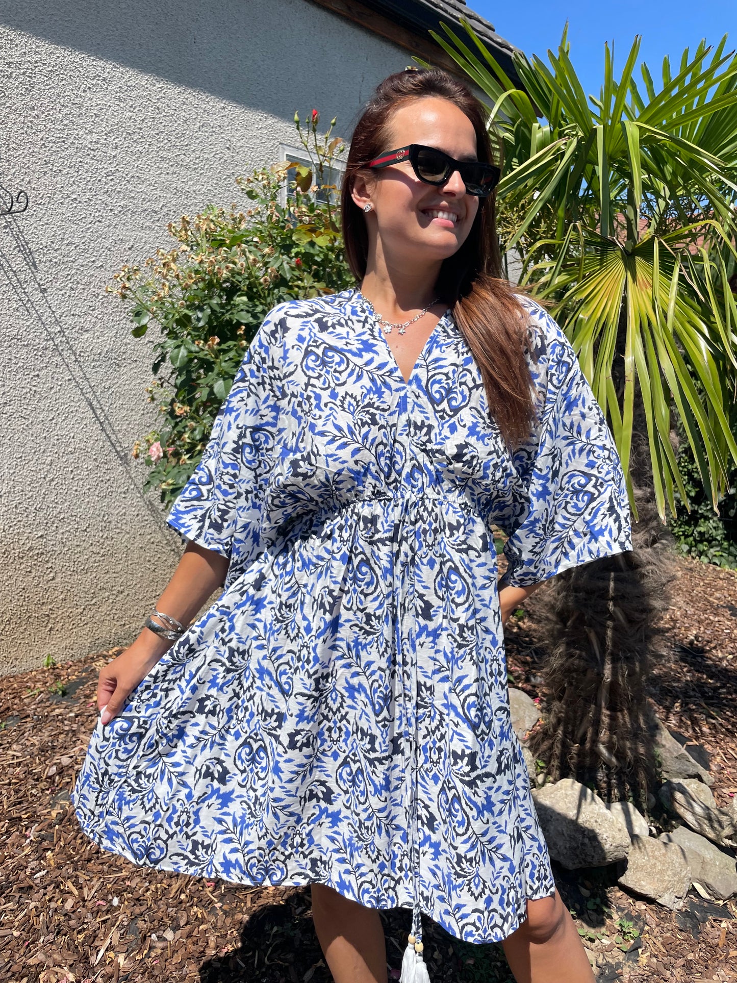 Robe Victoire bleue