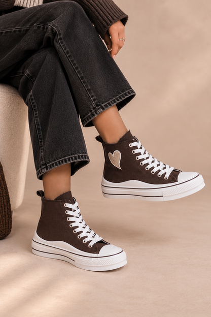 Baskets Gabrielle Marron
