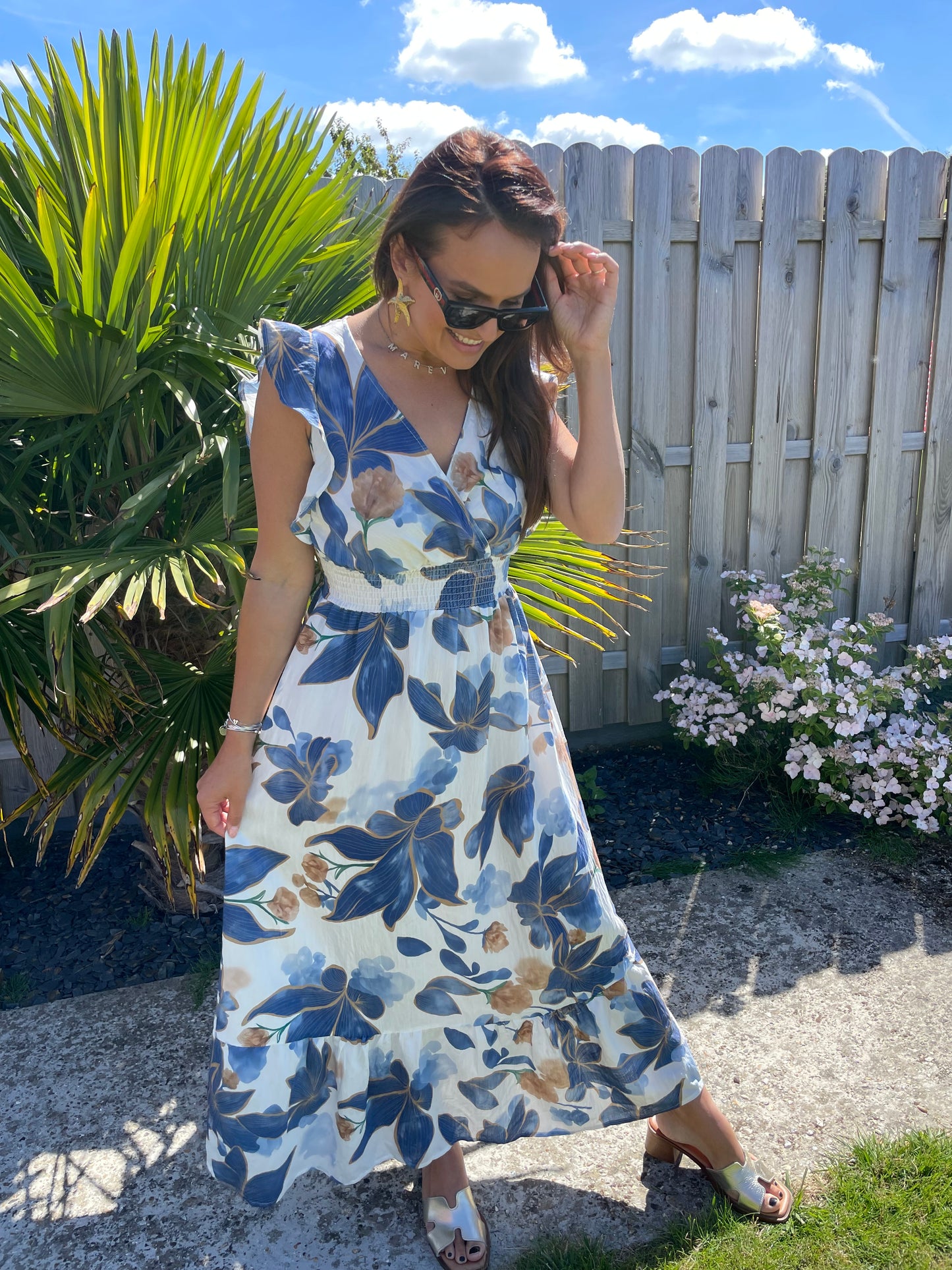 Robe Emma bleue