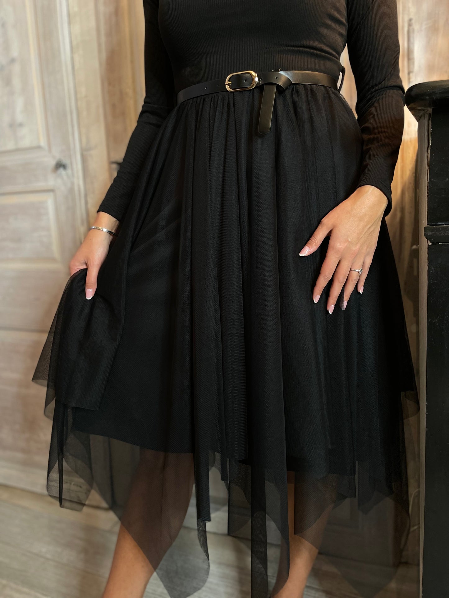 Robe Swan noire