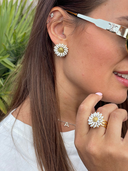 Bague tournesol