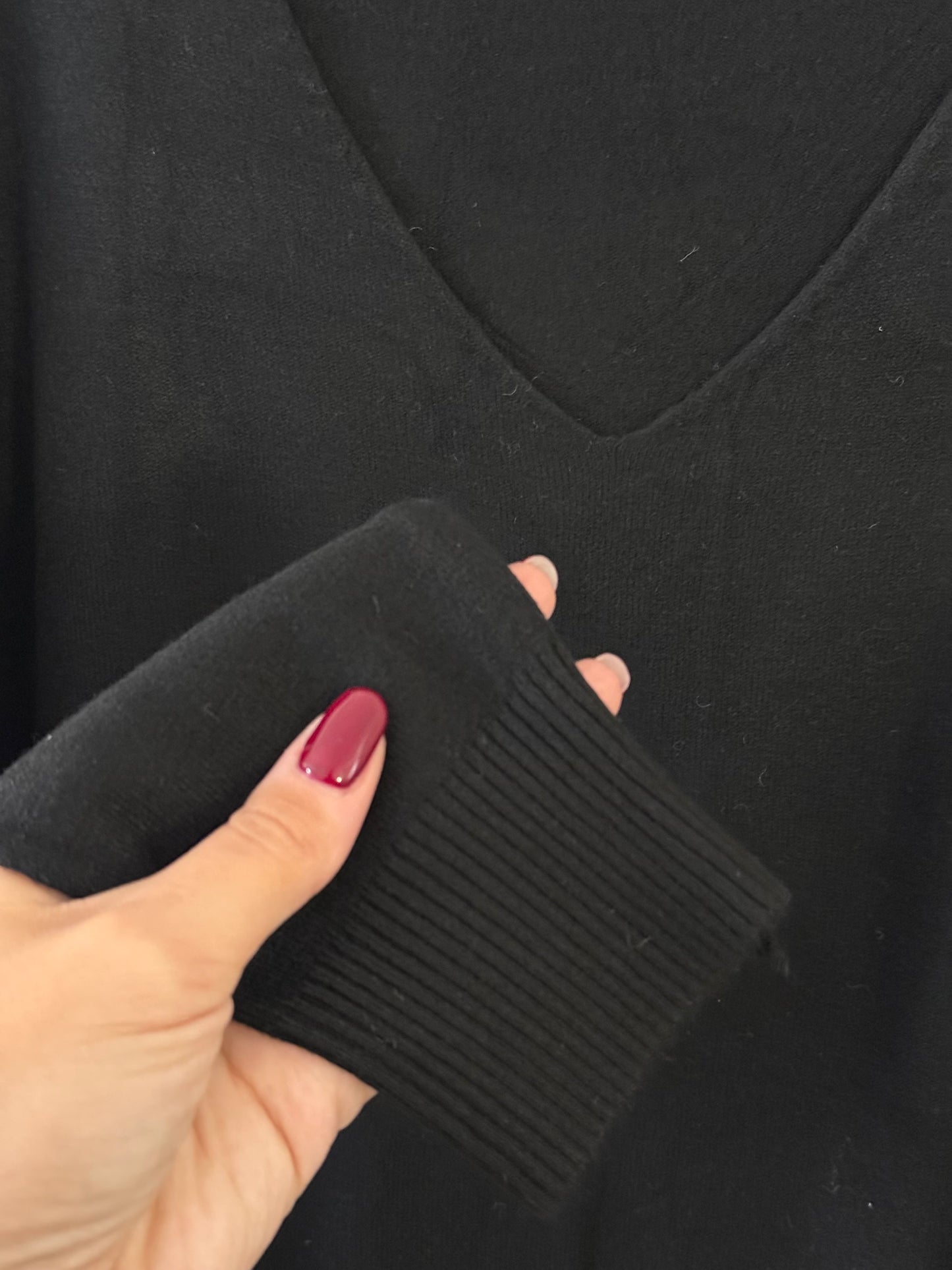 Pull simply noir T.46 à 52