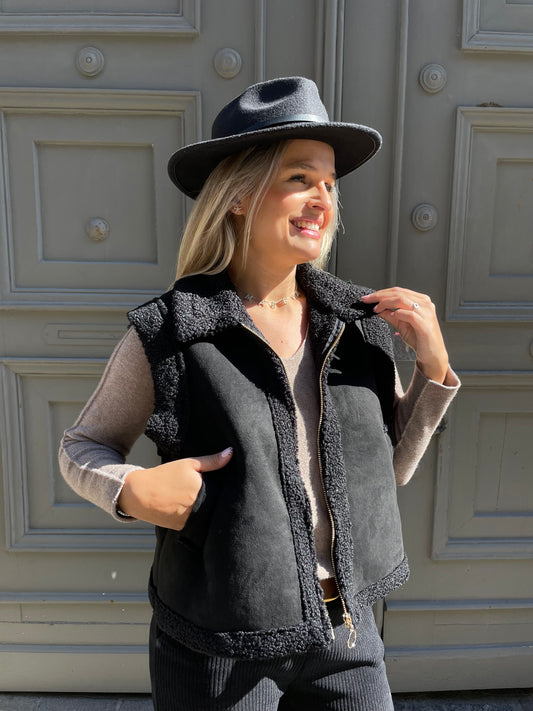 Veste Lison noire
