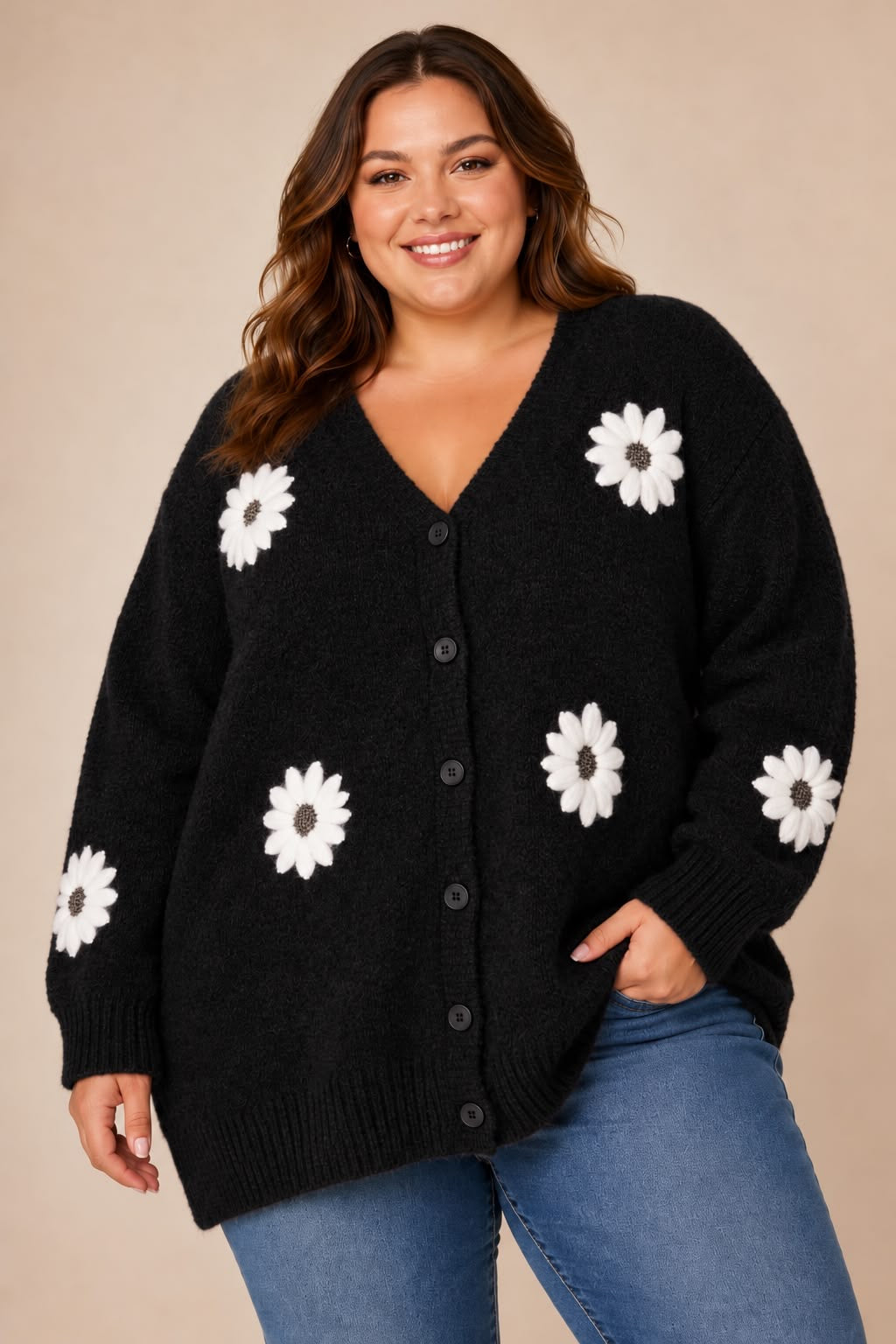 Gilet Lise noir T.44 à 52