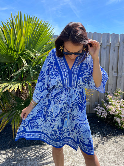 Robe Casablanca bleue