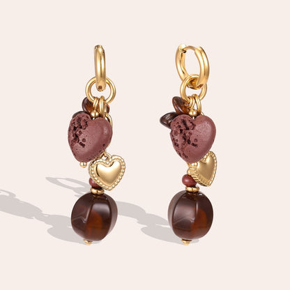 Boucle Brown heart