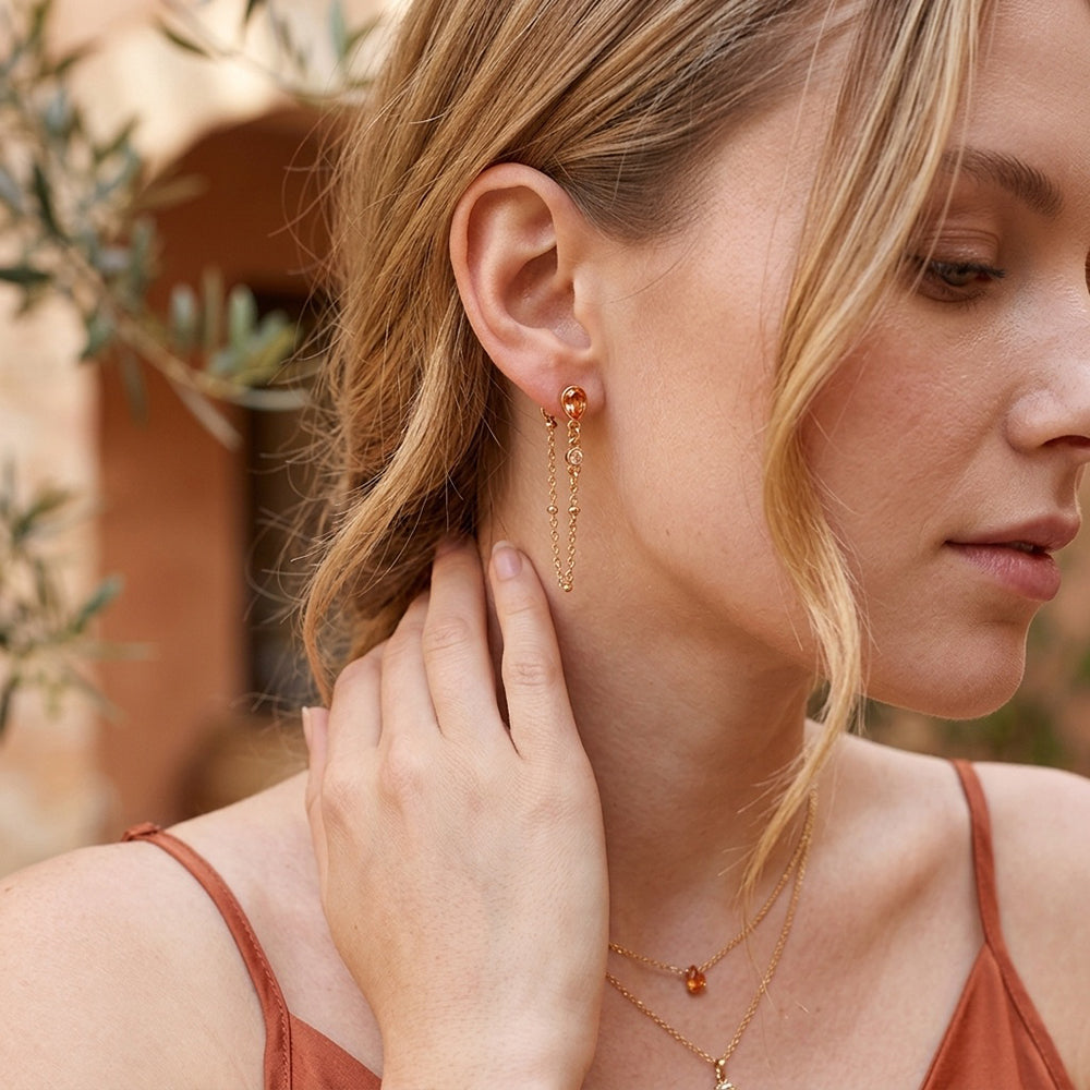 boucle pendante Sana