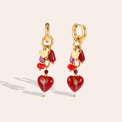 Boucles Red Heart