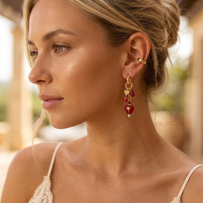 Boucles Red Heart
