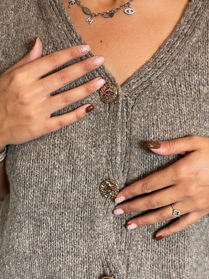 Gilet Taylor taupe