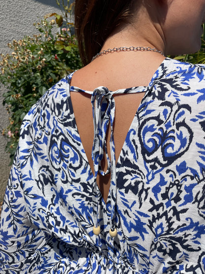 Robe Victoire bleue
