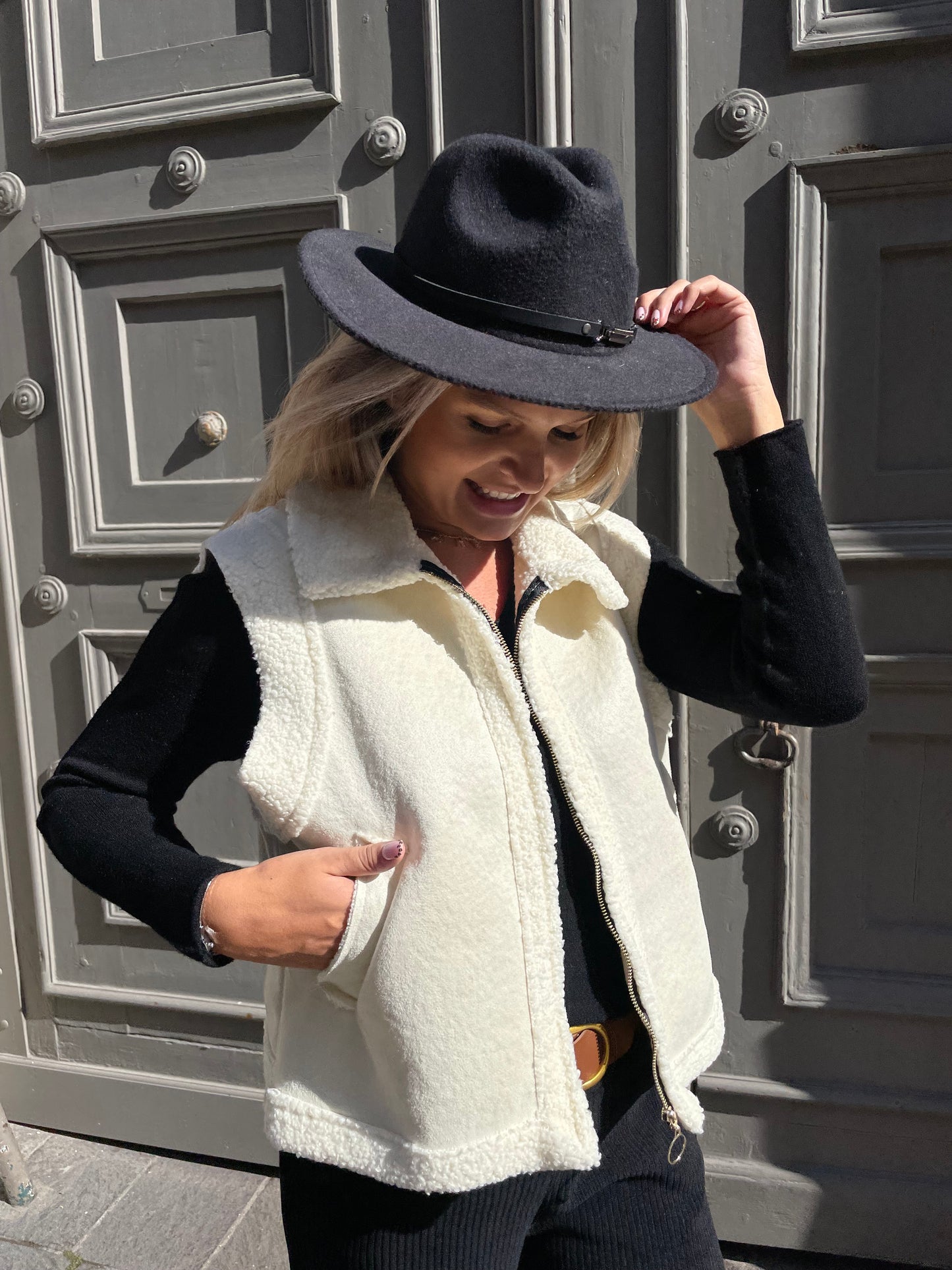 Veste Lison blanche