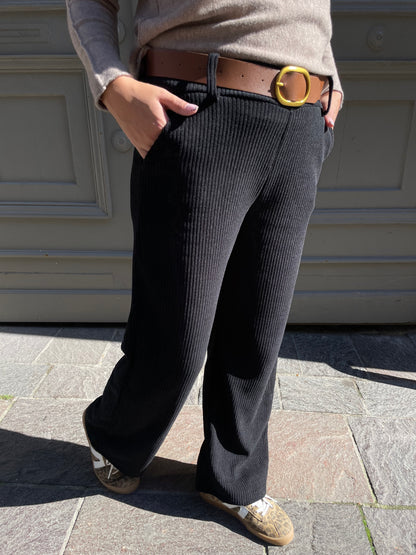 Pantalon moon noir