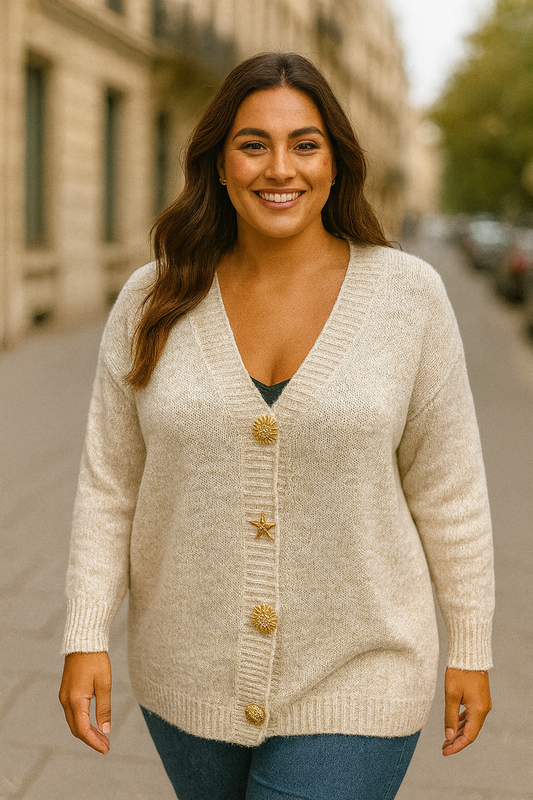 Gilet sunflower beige T.46 à 52