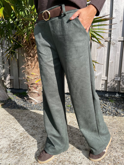 Pantalon Ana kaki