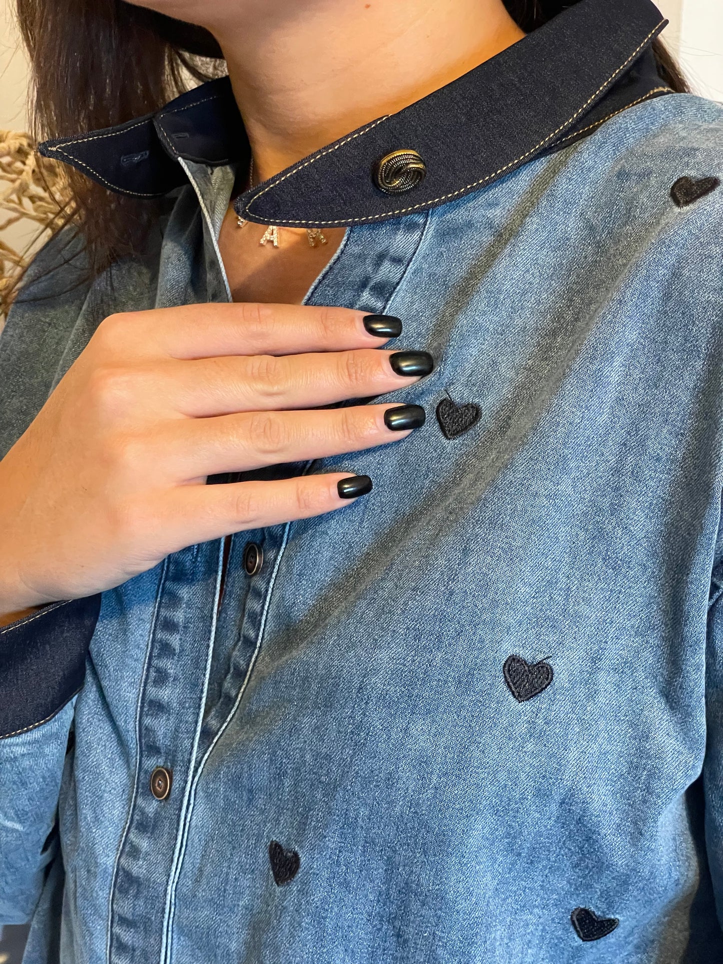 Chemise Jeans heart
