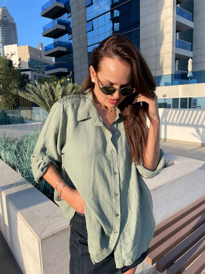Chemise Emily kaki