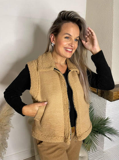 Veste Lison Camel