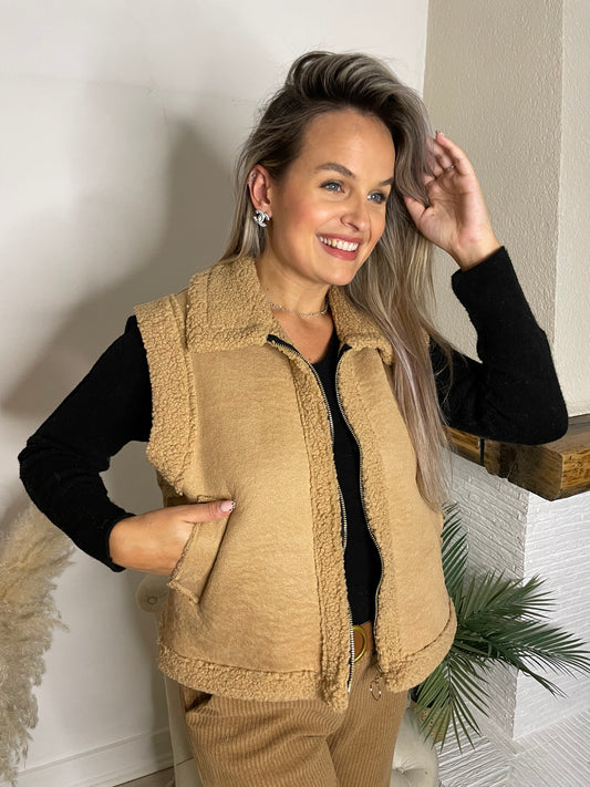 Veste Lison Camel