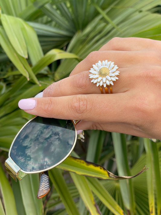 Bague tournesol